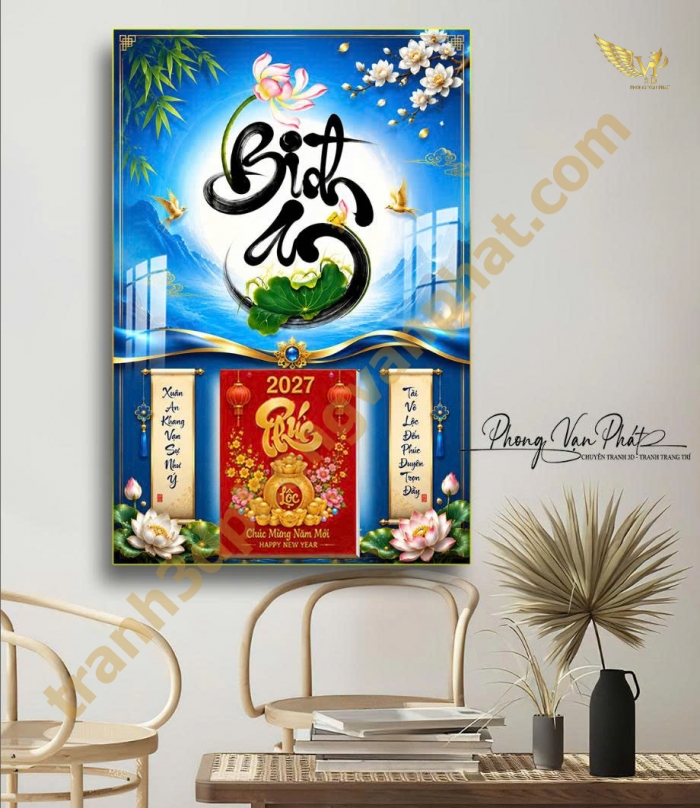 BỘ SƯU TẬP LỊCH GỖ TRÁNG GƯƠNG 2027 – MẪU MỚI CAO CẤP ĐÃ CÓ MẶT