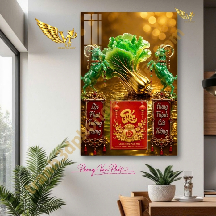 Đỉnh Cao Lịch Tết 2027: Lịch Gỗ Tráng Gương Đinh Mùi 3D Phong Vạn Phát