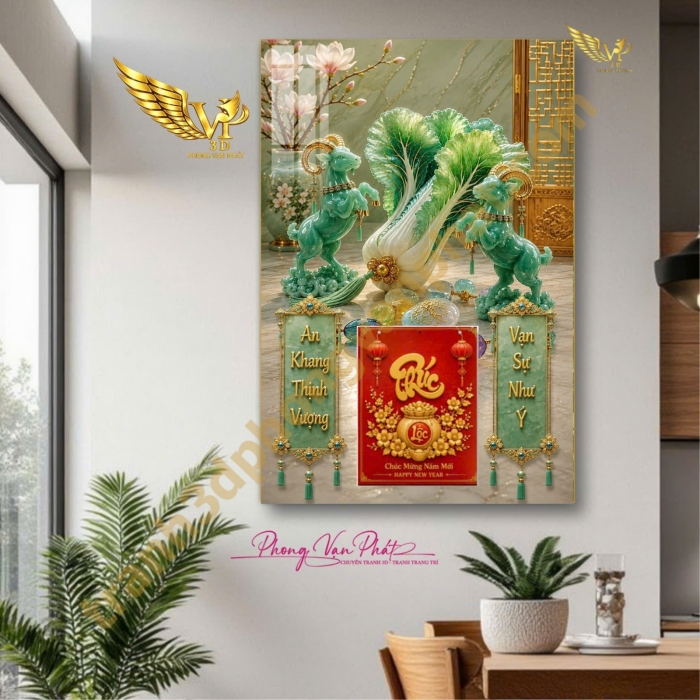 Đỉnh Cao Lịch Tết 2027: Lịch Gỗ Tráng Gương Đinh Mùi 3D Phong Vạn Phát