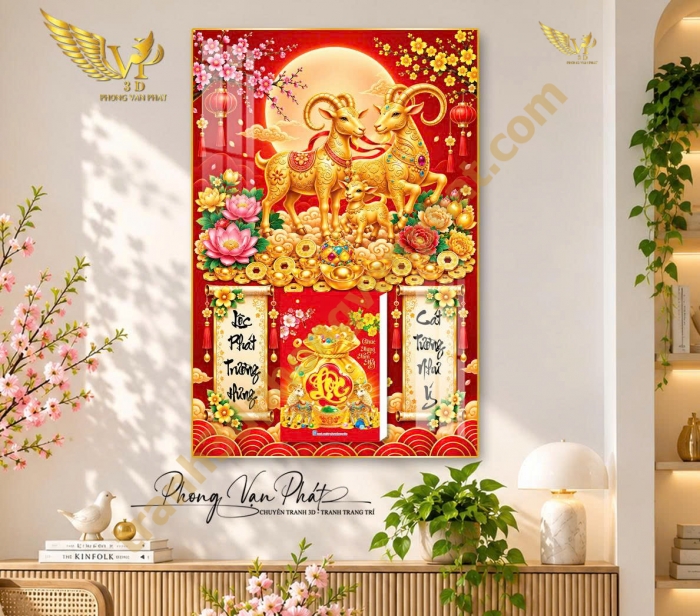 Bộ sưu tập lịch tết Phúc-Lộc-Thọ