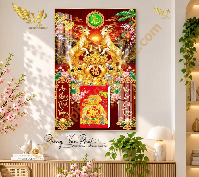 Bộ sưu tập lịch tết Phúc-Lộc-Thọ