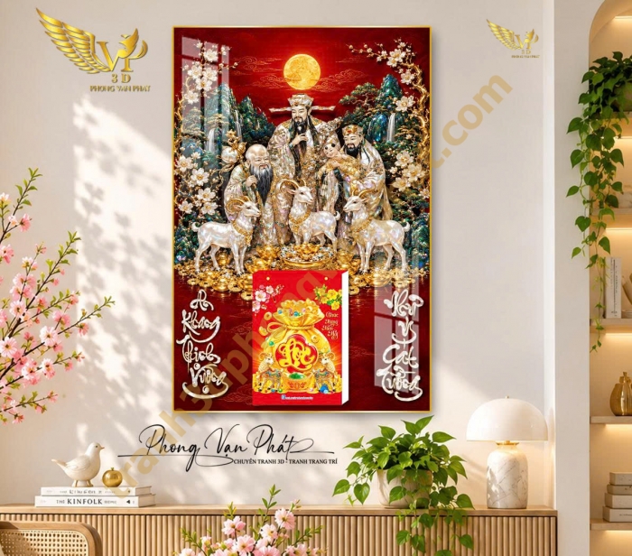 Bộ sưu tập lịch tết Phúc-Lộc-Thọ