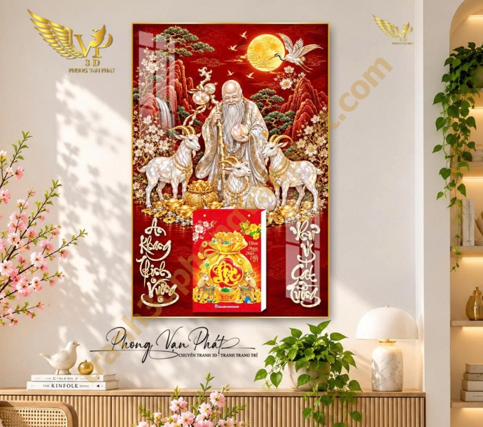 Bộ sưu tập lịch tết Phúc-Lộc-Thọ
