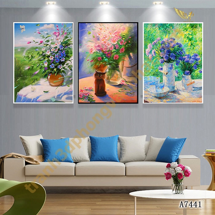 TRANH TREO TƯỜNG - TRÁNG GƯƠNG