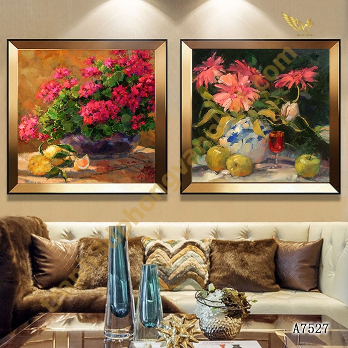 TRANH TREO TƯỜNG - TRÁNG GƯƠNG
