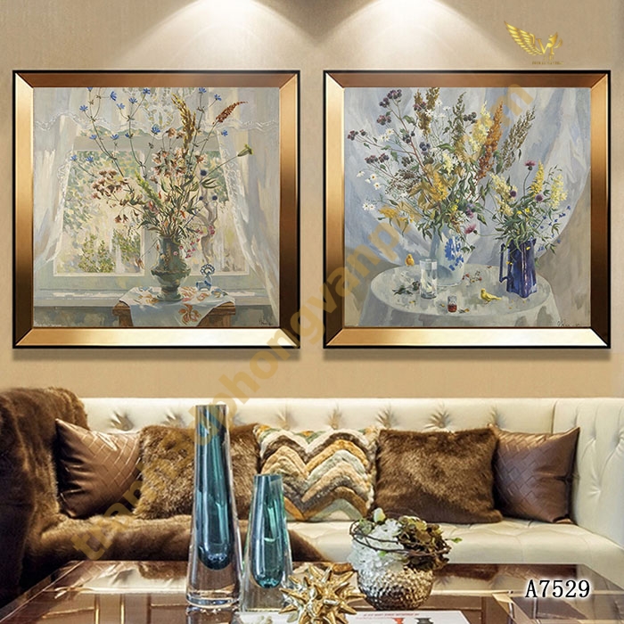 TRANH TREO TƯỜNG - TRÁNG GƯƠNG