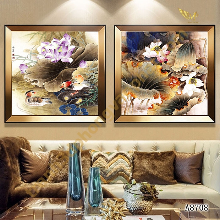 TRANH TREO TƯỜNG - TRÁNG GƯƠNG