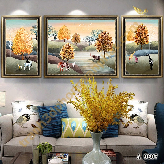 TRANH TREO TƯỜNG - TRÁNG GƯƠNG
