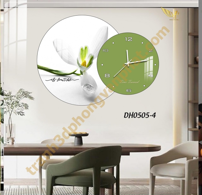 40+++ Mẫu Đồng hồ treo tường, tranh  kết hợp đồng hồ tráng gương, tô điểm không gian sống hoàn hảo