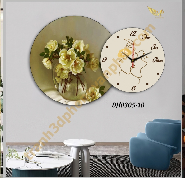 40+++ Mẫu Đồng hồ treo tường, tranh  kết hợp đồng hồ tráng gương, tô điểm không gian sống hoàn hảo