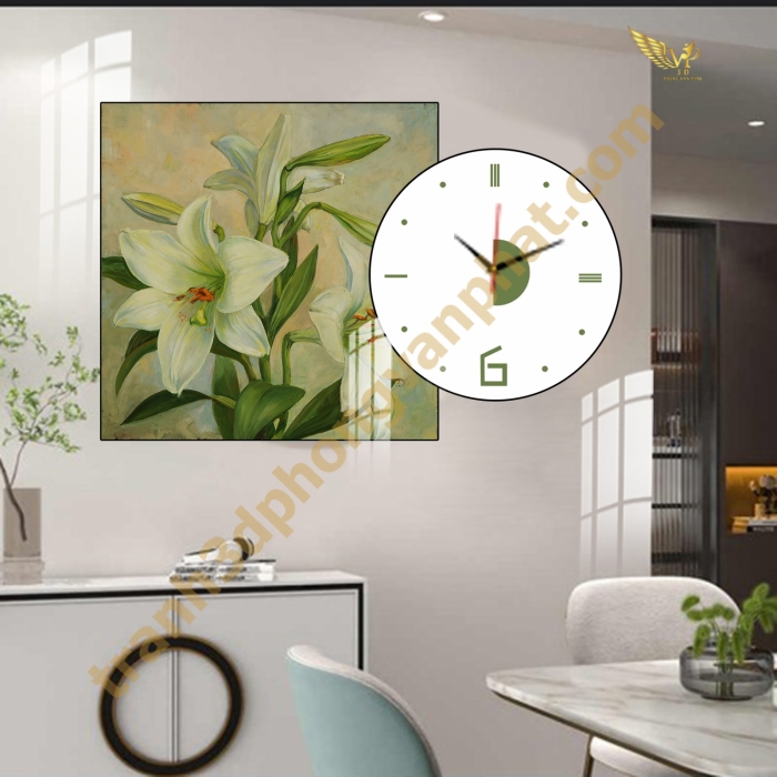 72++ Mẫu tranh đồng hồ  Tranh tráng gương kết hợp đồng hồ mới lạ, sang trọng, phù hợp mọi không gian,