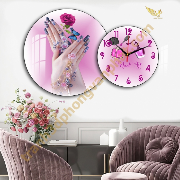 Tranh Đồng Hồ Treo Tường Cách Điệu: Một Tác Phẩm Nghệ Thuật 