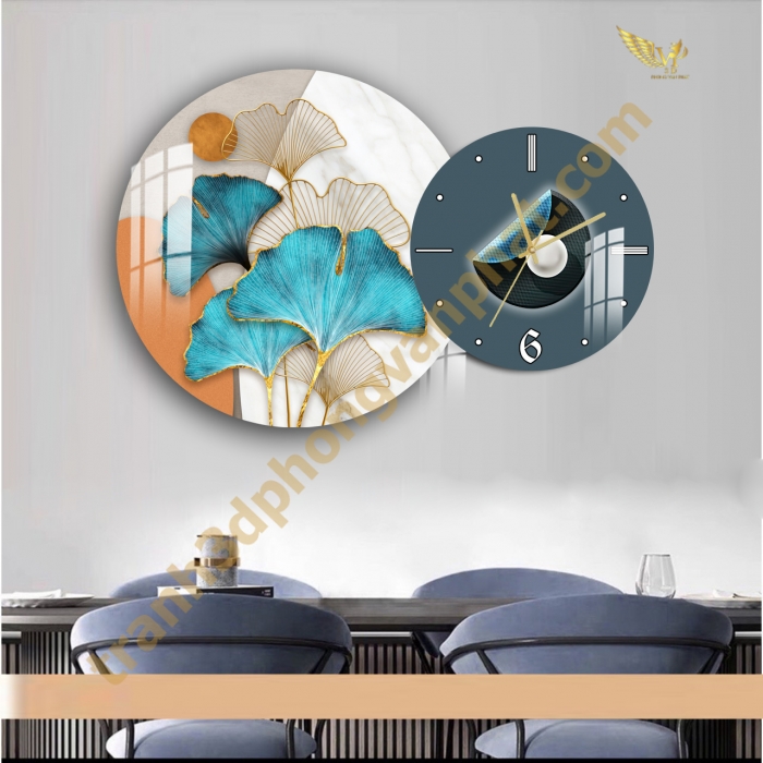 Tranh Đồng Hồ Treo Tường Cách Điệu: Một Tác Phẩm Nghệ Thuật 