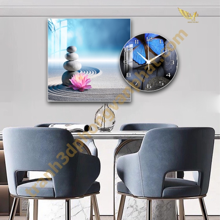 Tranh Đồng Hồ Treo Tường Cách Điệu: Một Tác Phẩm Nghệ Thuật 