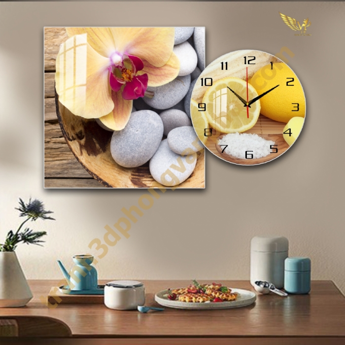 Tranh Đồng Hồ Treo Tường Cách Điệu: Một Tác Phẩm Nghệ Thuật 