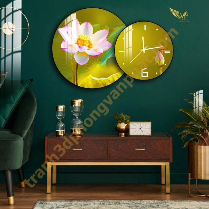 Tranh Đồng Hồ Treo Tường Cách Điệu: Một Tác Phẩm Nghệ Thuật 