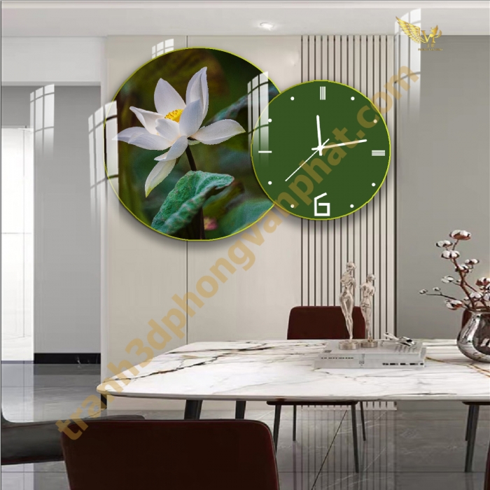 Tranh Đồng Hồ Treo Tường Cách Điệu: Một Tác Phẩm Nghệ Thuật 