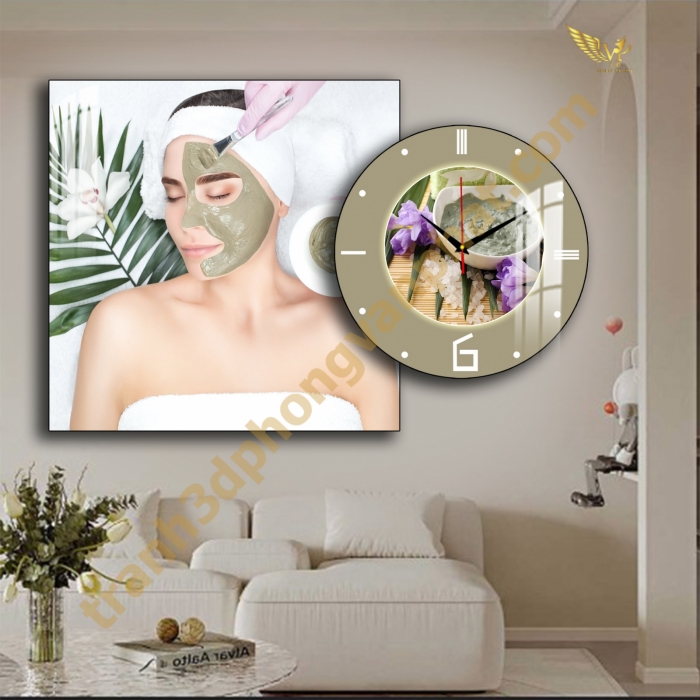 Tranh Đồng Hồ Treo Tường Cách Điệu: Một Tác Phẩm Nghệ Thuật 