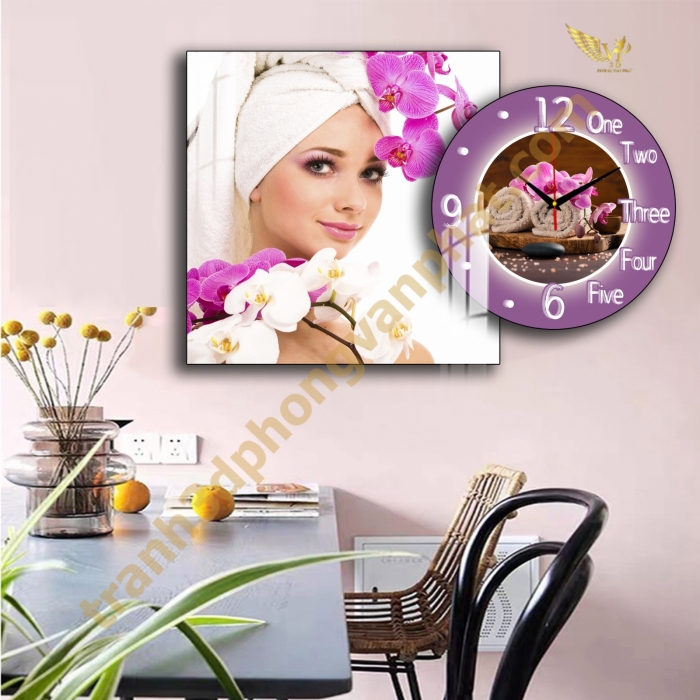 Tranh Đồng Hồ Treo Tường Cách Điệu: Một Tác Phẩm Nghệ Thuật 