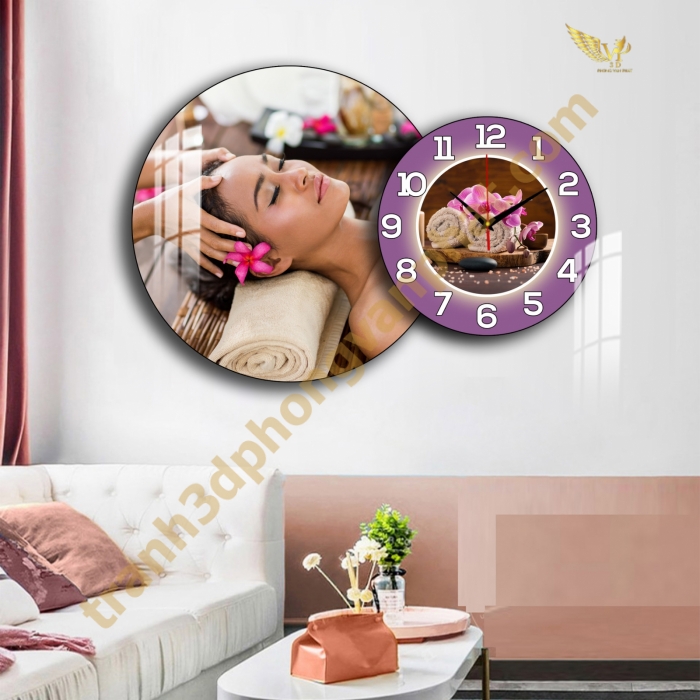 Tranh Đồng Hồ Treo Tường Cách Điệu: Một Tác Phẩm Nghệ Thuật 