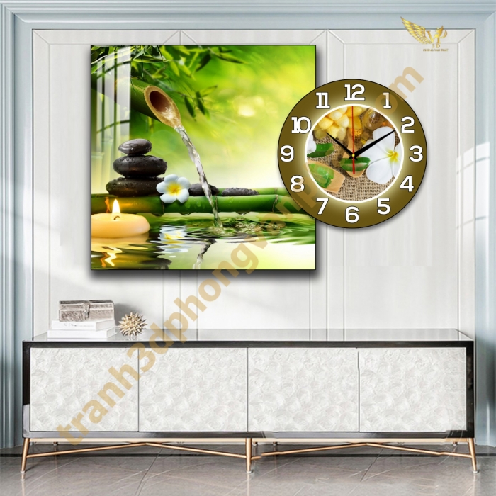 Tranh Đồng Hồ Treo Tường Cách Điệu: Một Tác Phẩm Nghệ Thuật 