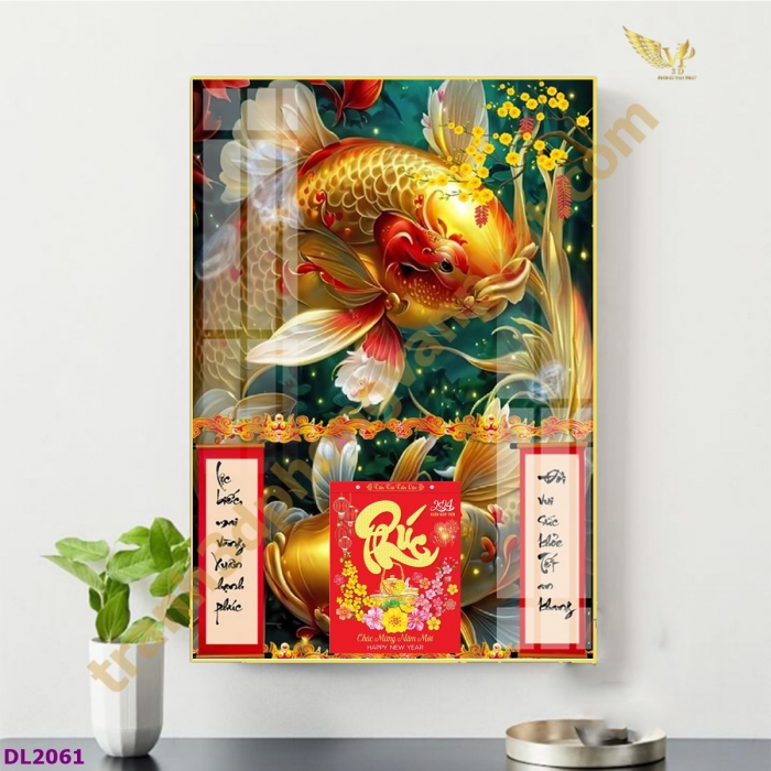 Lịch tết 2024 - Thiết kế và sản xuất tranh lịch cho tặng theo yêu cầu
