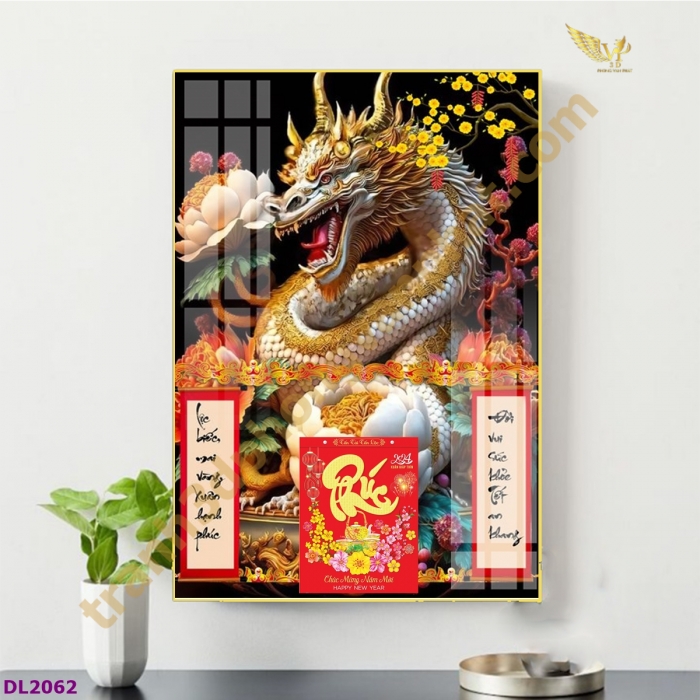 Lịch tết 2024 - Thiết kế và sản xuất tranh lịch cho tặng theo yêu cầu