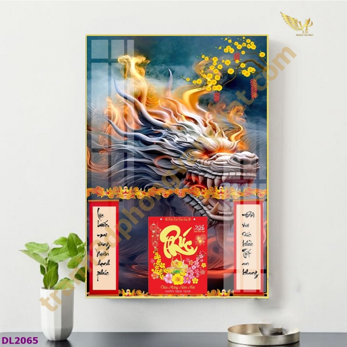 Lịch tết 2024 - Thiết kế và sản xuất tranh lịch cho tặng theo yêu cầu