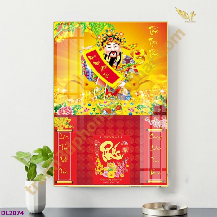 Lịch tết 2024 - Thiết kế và sản xuất tranh lịch cho tặng theo yêu cầu