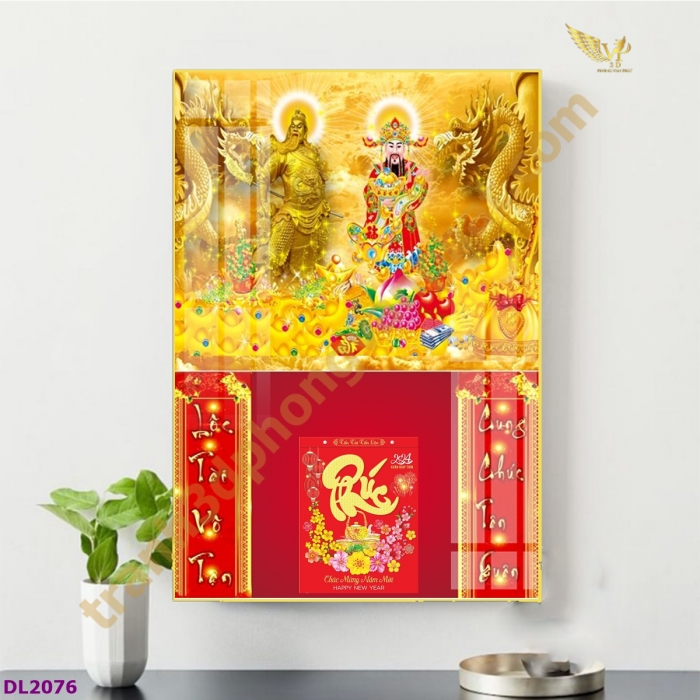 Lịch tết 2024 - Thiết kế và sản xuất tranh lịch cho tặng theo yêu cầu