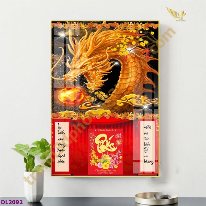 Lịch tết 2024 - Thiết kế và sản xuất tranh lịch cho tặng theo yêu cầu