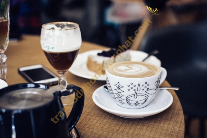 Tranh trang trí quán cà phê - Quán Trà Sửa 