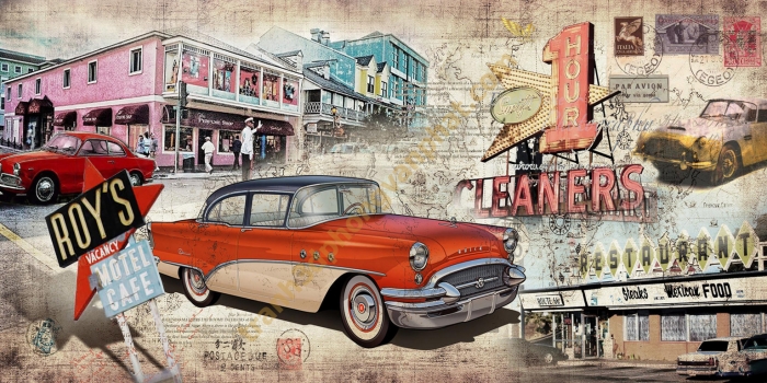 Tranh trang trí quán cà phê - Quán Trà Sửa 
