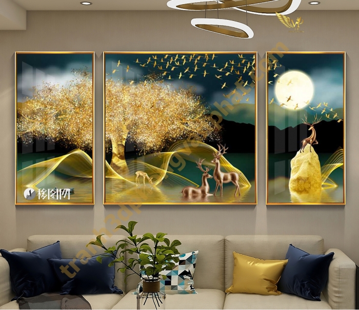 TRANH TREO TƯỜNG - TRÁNG GƯƠNG
