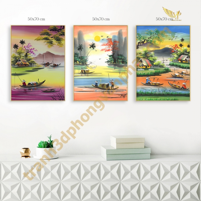 TRANH TREO TƯỜNG - TRÁNG GƯƠNG