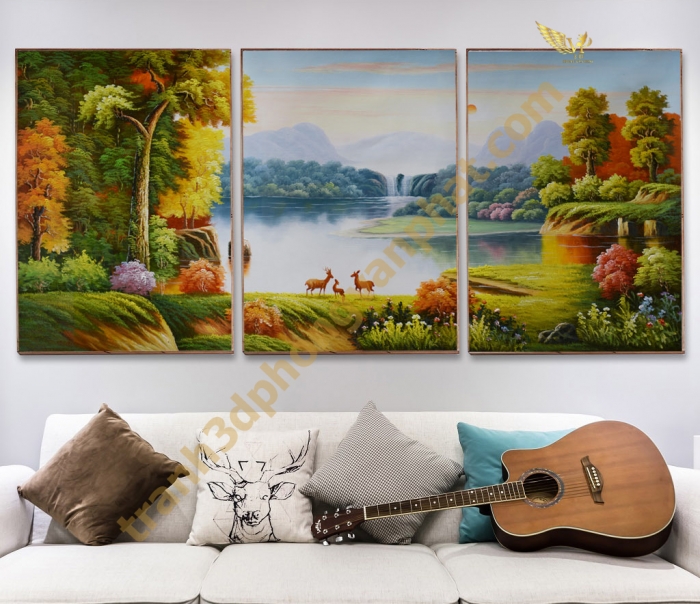 TRANH TREO TƯỜNG - TRÁNG GƯƠNG
