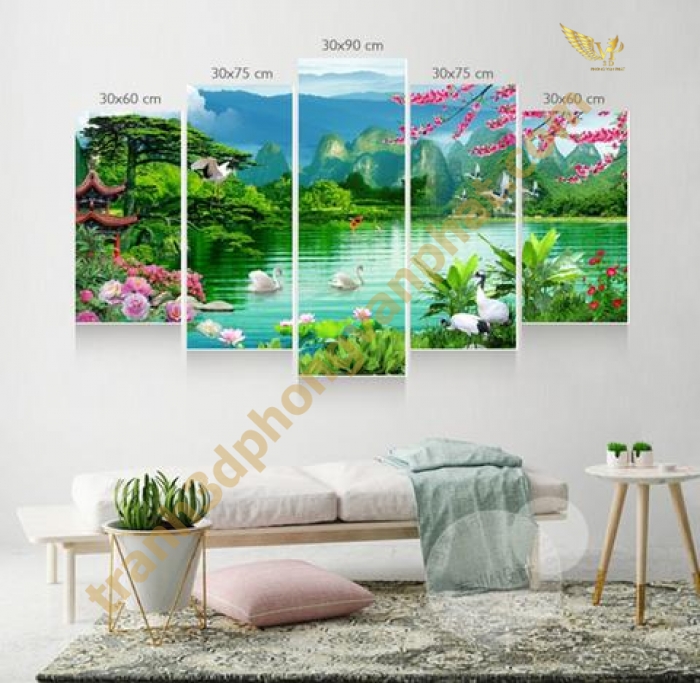 TRANH TREO TƯỜNG - TRÁNG GƯƠNG