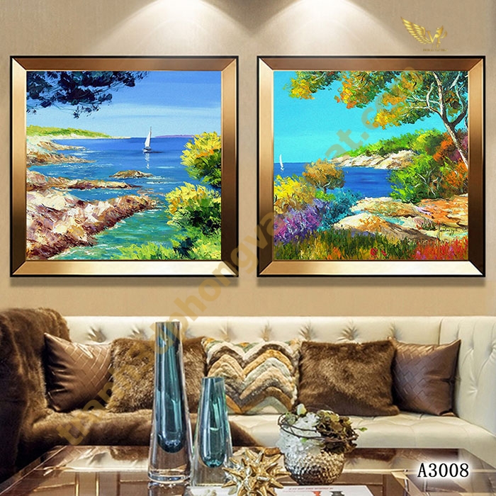 TRANH TREO TƯỜNG - TRÁNG GƯƠNG
