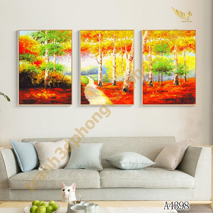 TRANH TREO TƯỜNG - TRÁNG GƯƠNG