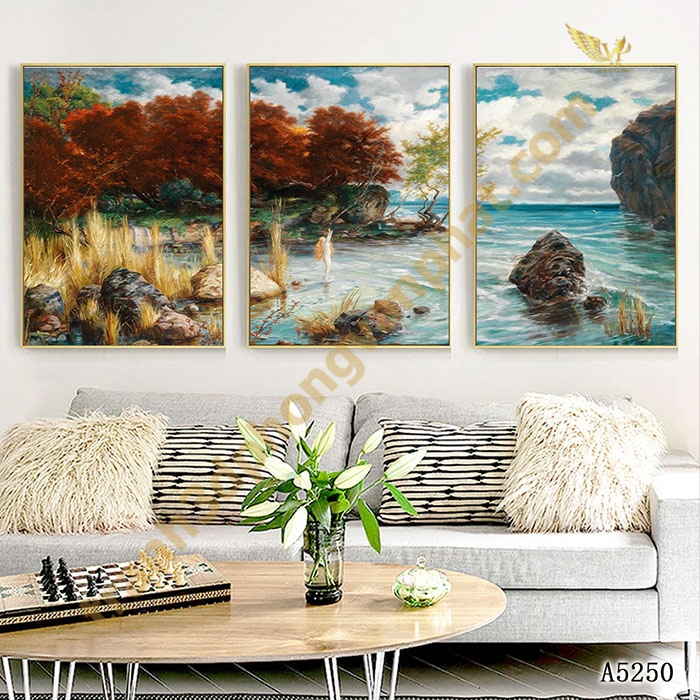 TRANH TREO TƯỜNG - TRÁNG GƯƠNG