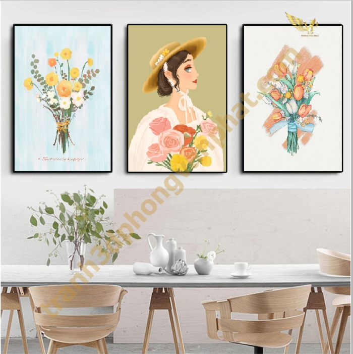 TOP 30 BỘ TRANH DECOR HIỆN ĐẠI , tranh bộ 3 giá ưu đãi, bộ 3 tranh treo đâu cũng đep, phù hợp mọi không gian,Gía cực kỳ ưu đãi 