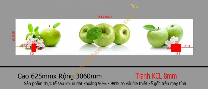 Kính bếp - PVP- KB27722-13