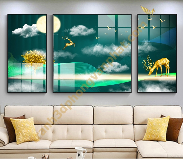 TRANH TREO TƯỜNG - TRÁNG GƯƠNG