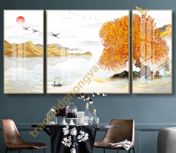 TRANH TREO TƯỜNG - TRÁNG GƯƠNG