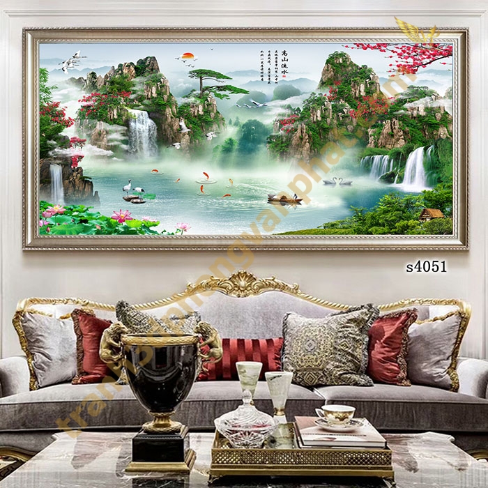 TRANH TREO TƯỜNG - TRÁNG GƯƠNG