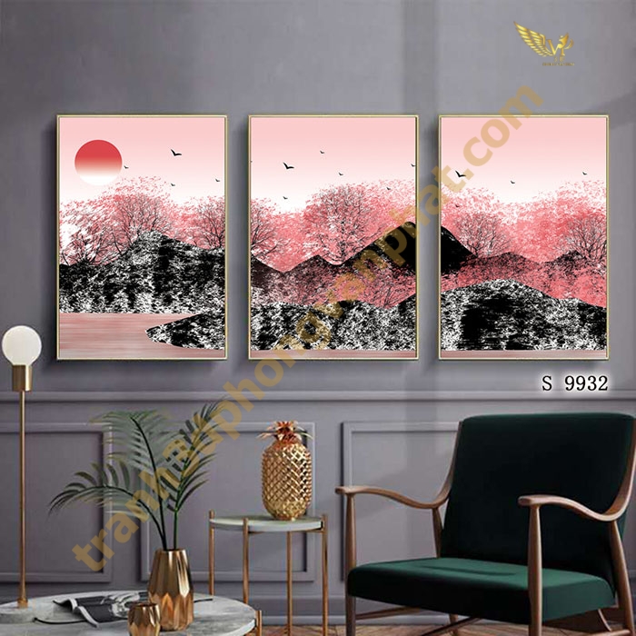 TRANH TREO TƯỜNG - TRÁNG GƯƠNG