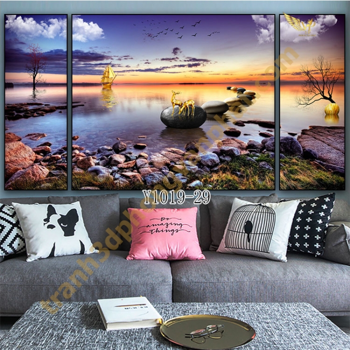 TRANH TREO TƯỜNG - TRÁNG GƯƠNG