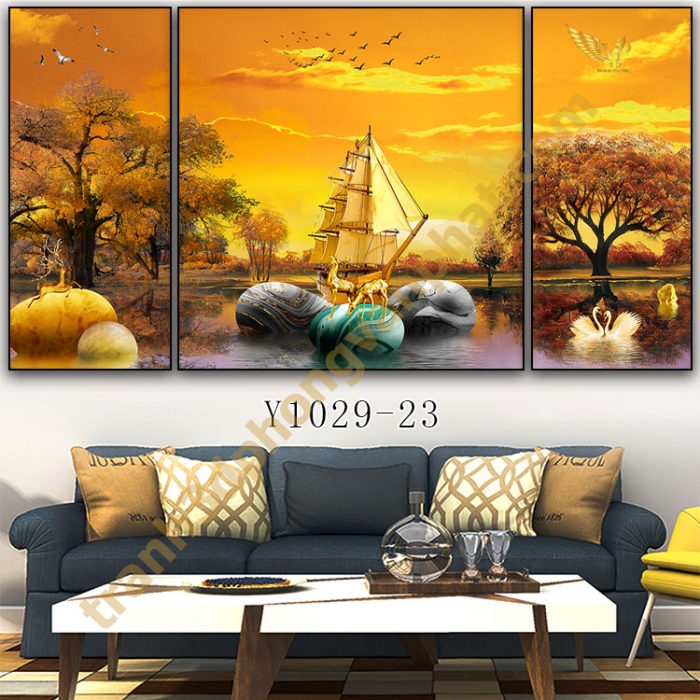 TRANH TREO TƯỜNG - TRÁNG GƯƠNG