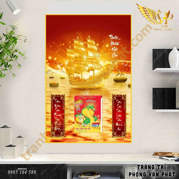 Lịch tết cty phong vạn phát thiết kế theo yêu cầu giá rẻ tại xưởng 