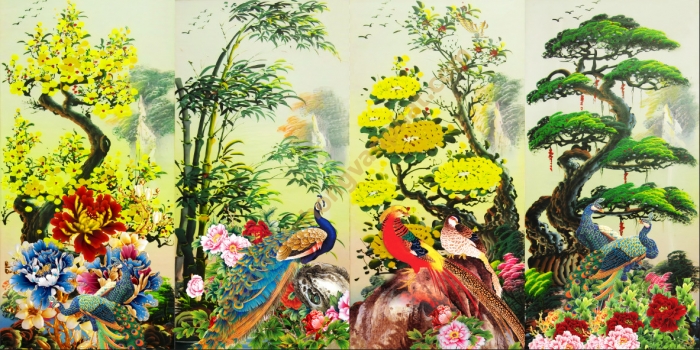 TRANH TỨ QUÝ 